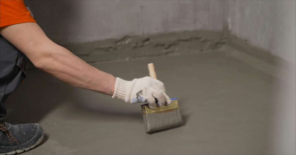 Travaux de cuvelage de cave humide réalisés par SOS Humidité