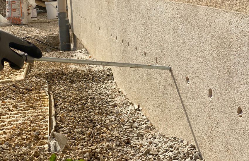Traitement des remontées capillaires dans les murs par SOS Humidité